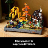 LEGO Icons Autumn Cottage Garden model kit - British product