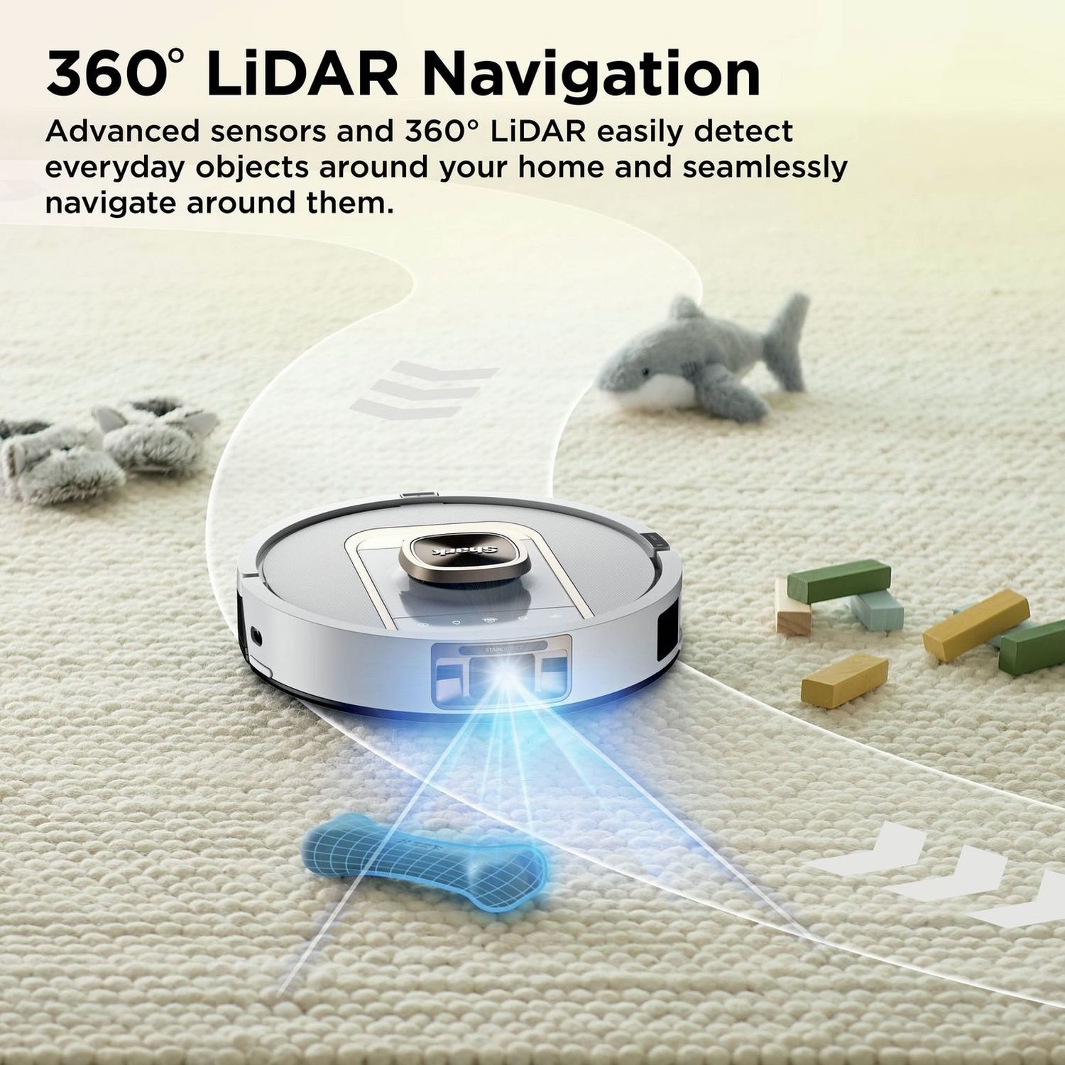 Shark ThermaCharged PowerDetect robot vacuum cleaner white - British product