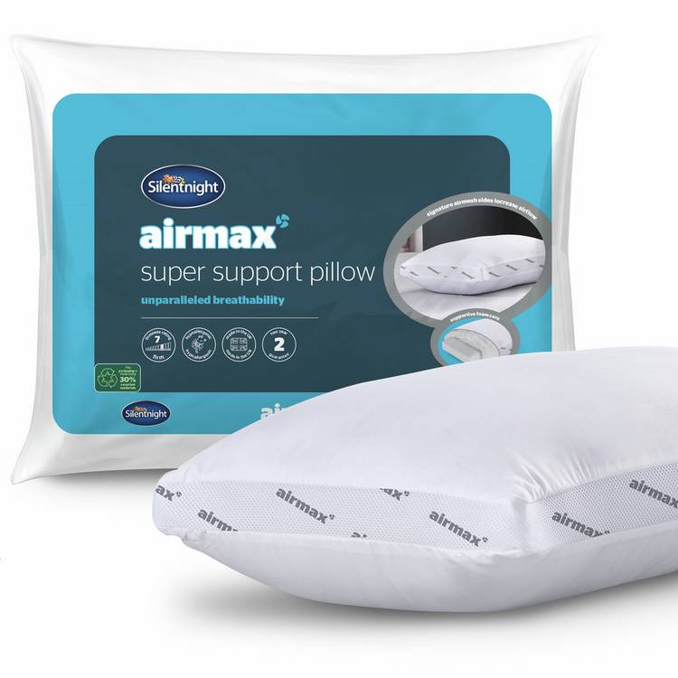 Silentnight Airmax firm support pillow 48x74cm, UK version
