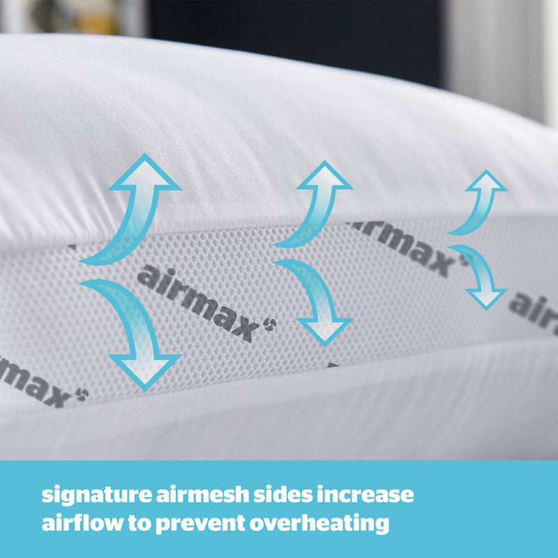 Silentnight Airmax firm support pillow 48x74cm, UK version