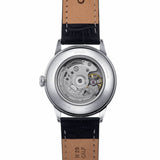 Orient Bambino automatic watch black dial 38mm leather strap, UK version