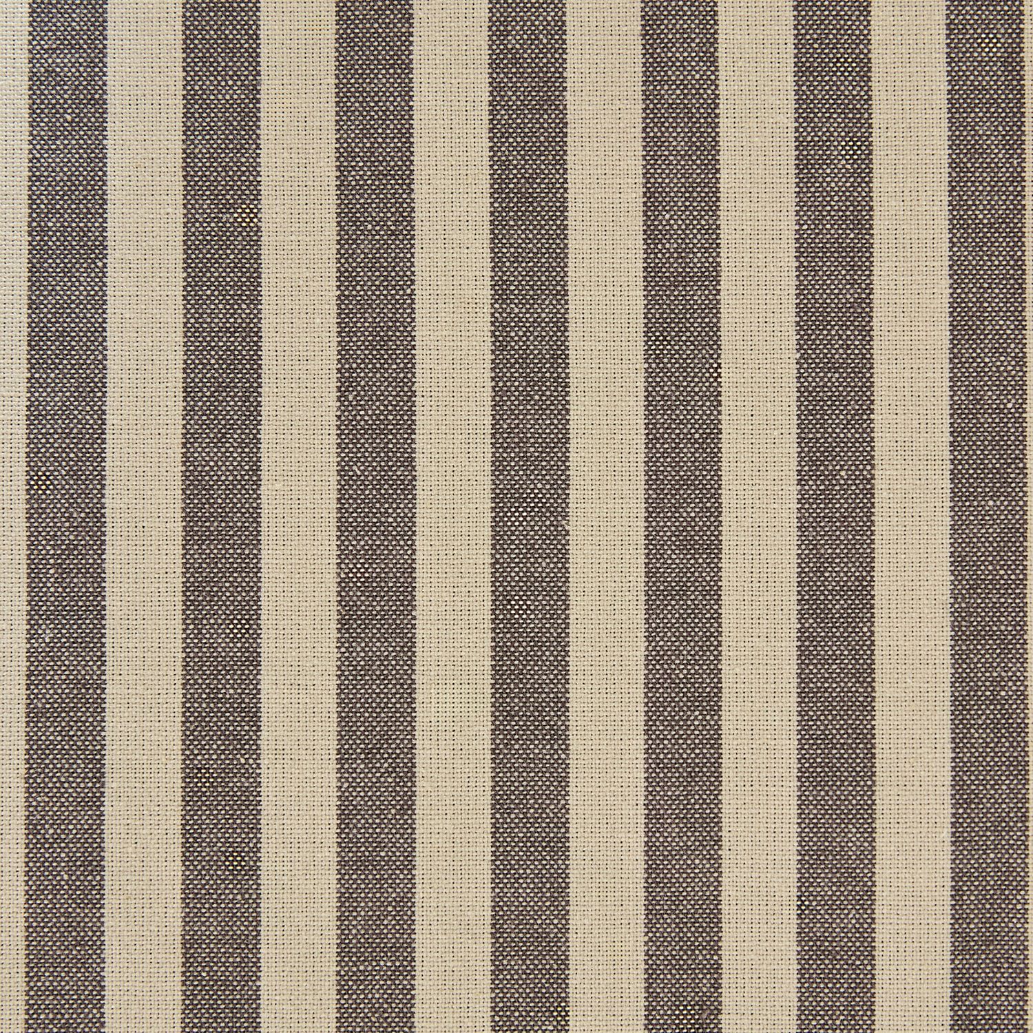 Habitat Yarn Dye Stripe Blackout Eyelet Curtains - Charcoal - 229x229cm