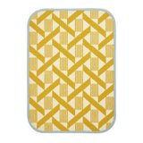 Habitat Blue Border Wool Cut Pile Rug 120x170cm (British brand)