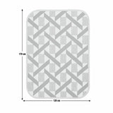 Habitat Blue Border Wool Cut Pile Rug 120x170cm (British brand)