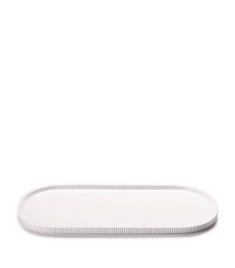 Georg Jensen Bernadotte porcelain platter dish, 40.5cm, UK version