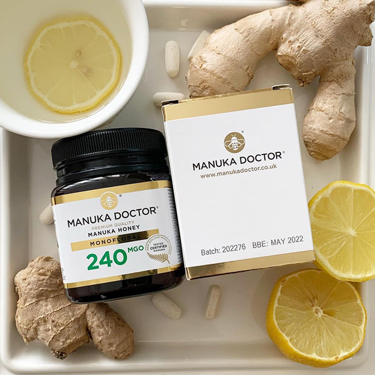 Manuka Doctor Manuka Honey MGO 240 250g, imported from the UK