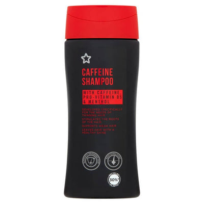 Superdrug Superdrug Caffeine Shampoo For Men And Weak Hair 200ml- Buy online at McGrocer