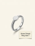 Cartier Juste un Clou ring 18ct white gold, imported from the UK