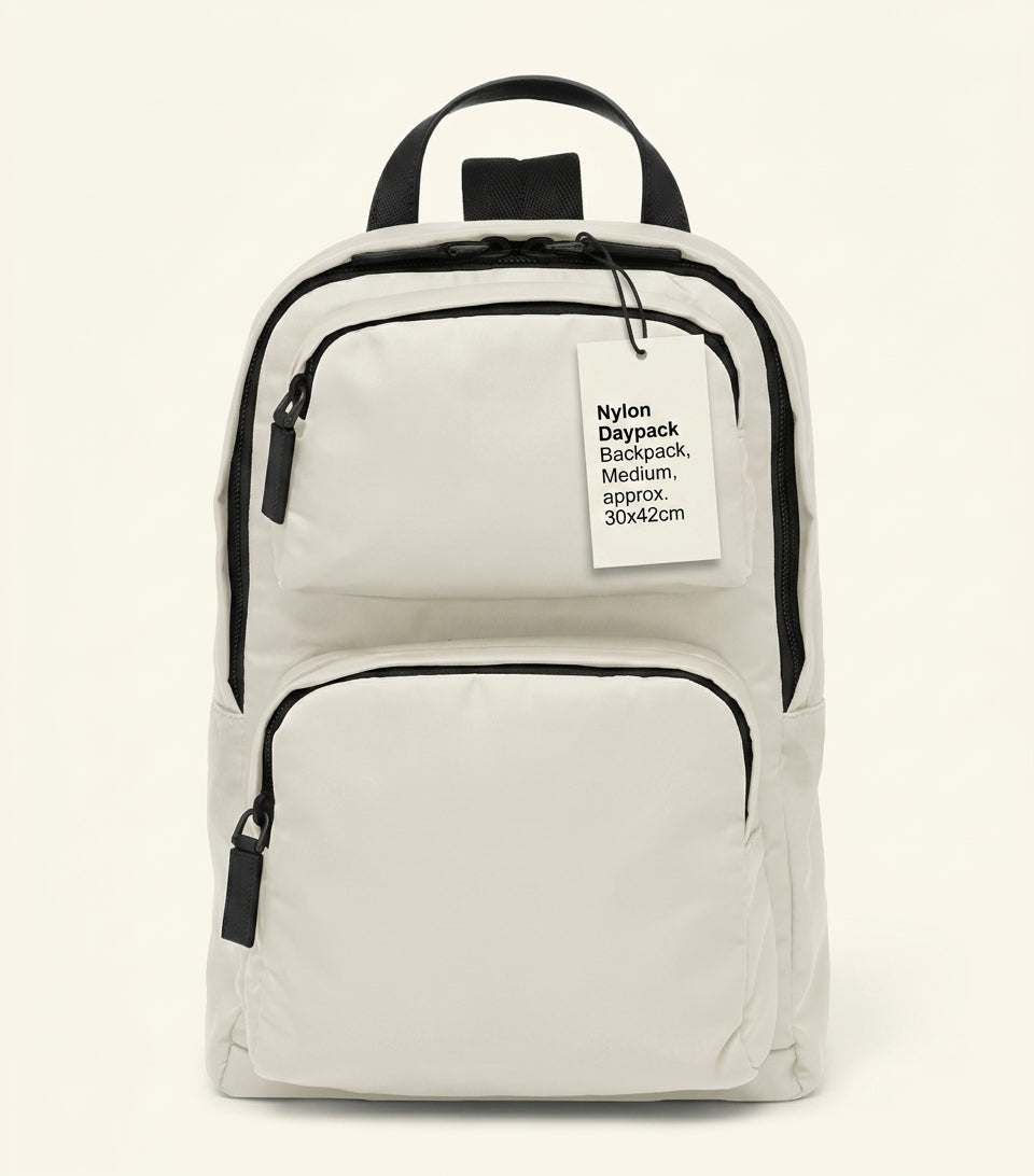 Prada Re-Nylon backpack with Saffiano leather (British brand)