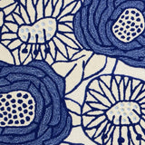 Habitat Scandi floral blue rug 120x170cm, UK version