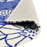 Habitat Scandi floral blue rug 120x170cm, UK version