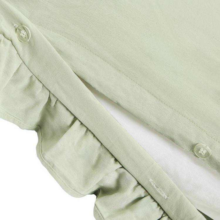Argos Home sage green bedding set single, imported from the UK