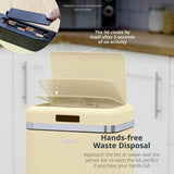 Swan retro sensor bin 45L cream, UK version