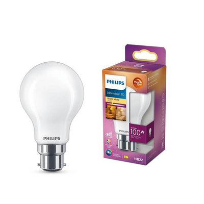 Argos Philips 100W LED B22 Light Bulb Soft Warm White- Buy online at McGrocer