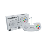 The Gamepad White Edition retro gaming controller - British product