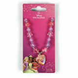 Disney Princess glittery charm beaded necklace 38cm - British product