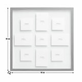 Habitat floating multi photo glass picture frame 60cm - British product