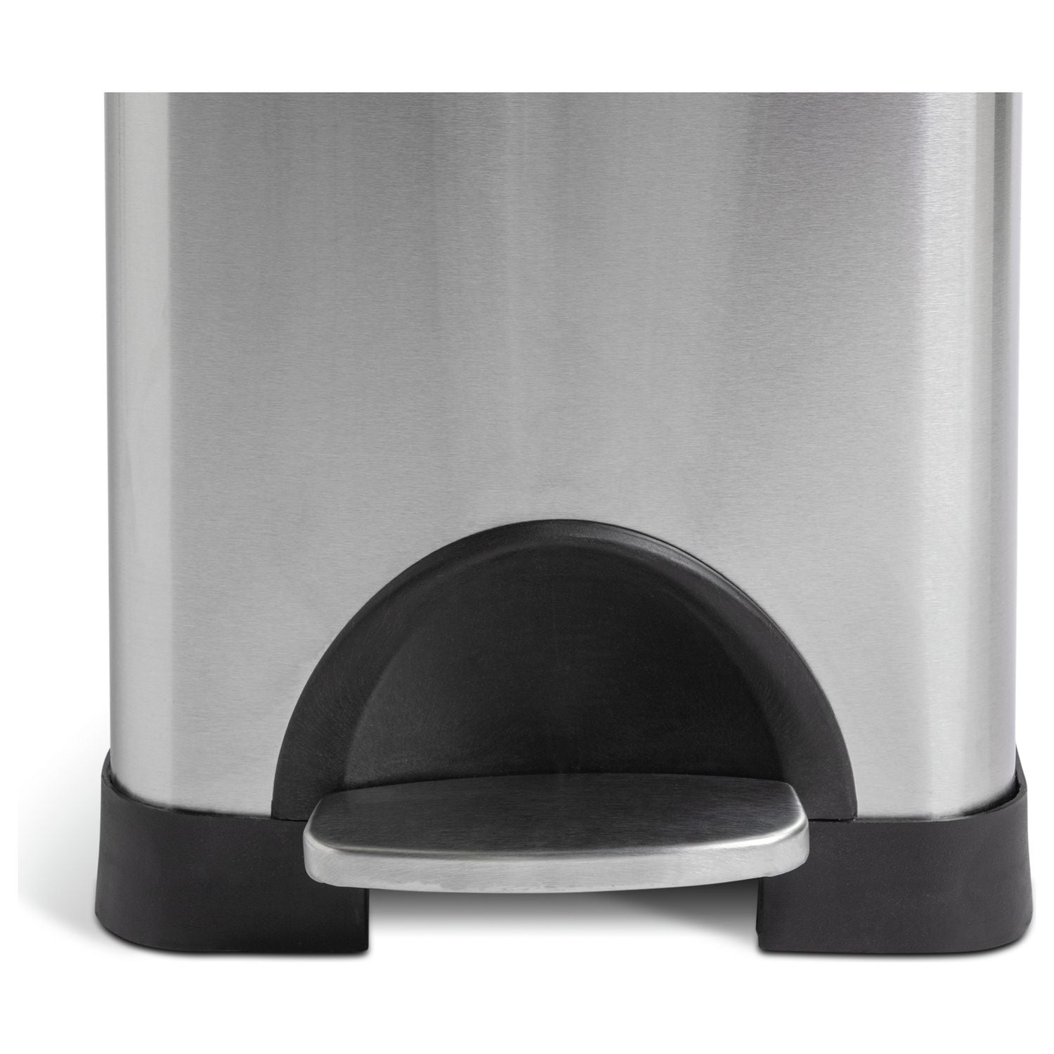 Habitat 30L slim line pedal bin silver, UK version