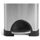 Habitat 30L slim line pedal bin silver, UK version