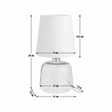 Argos Home Cabras Glass Table Lamp - Natural