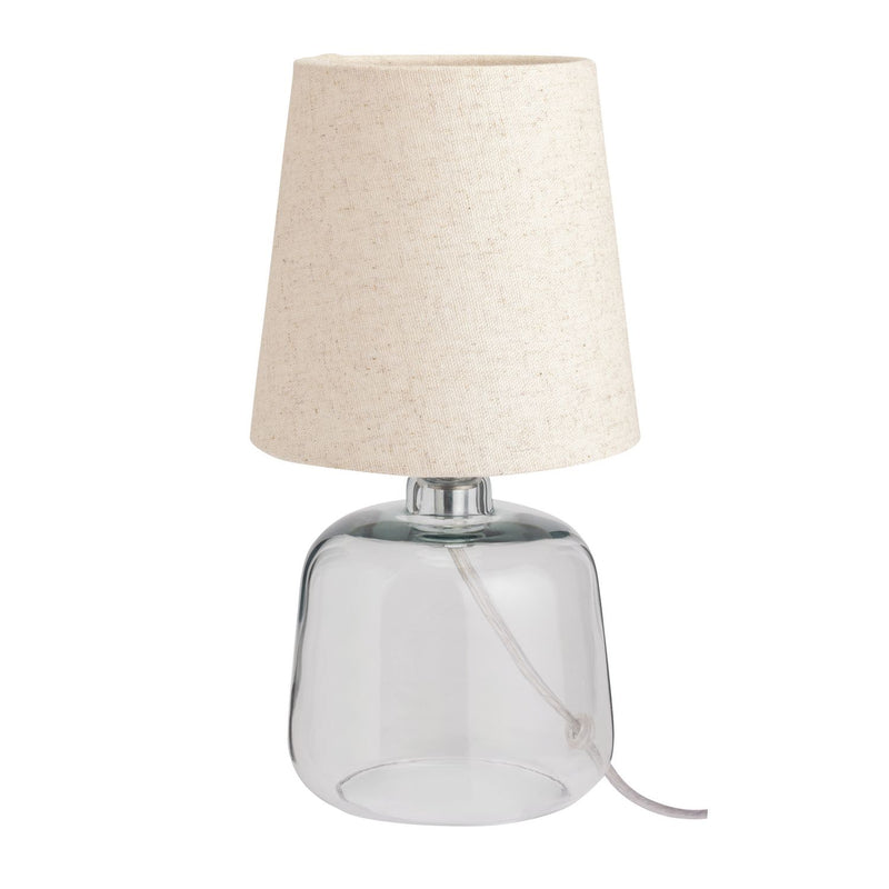 Argos Home Cabras Glass Table Lamp - Natural