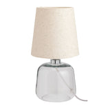 Argos Home Cabras Glass Table Lamp - Natural