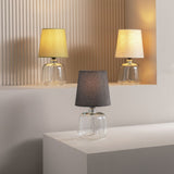 Argos Home Cabras Glass Table Lamp - Natural