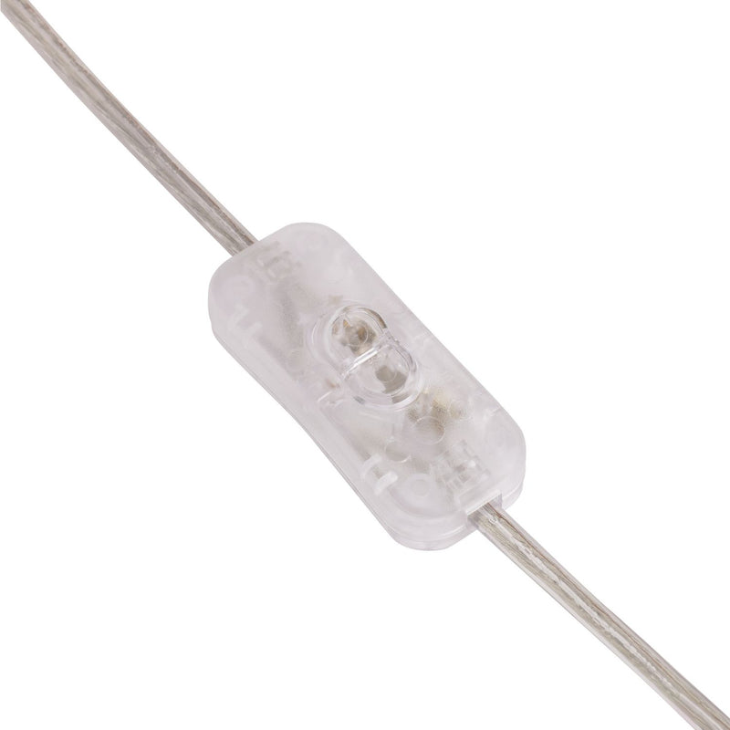 Argos Home Cabras Glass Table Lamp - Natural
