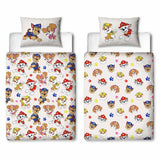 Paw Patrol off white bedding set toddler, imported from the UK