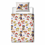 Paw Patrol off white bedding set toddler, imported from the UK