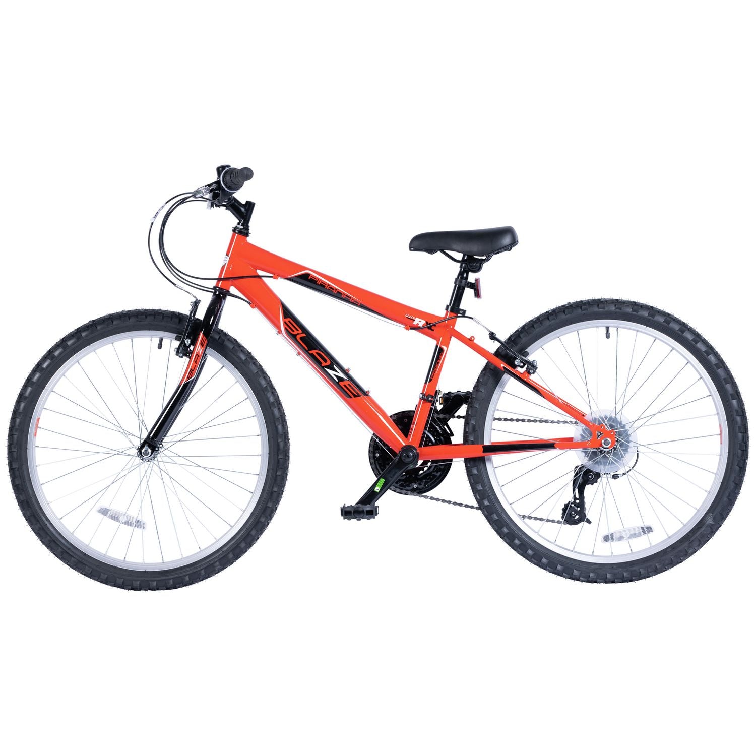 Piranha boys mountain bike red 24 inch (British brand)