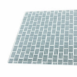Argos Home patterned glass worktop saver grey 30x40cm - British product