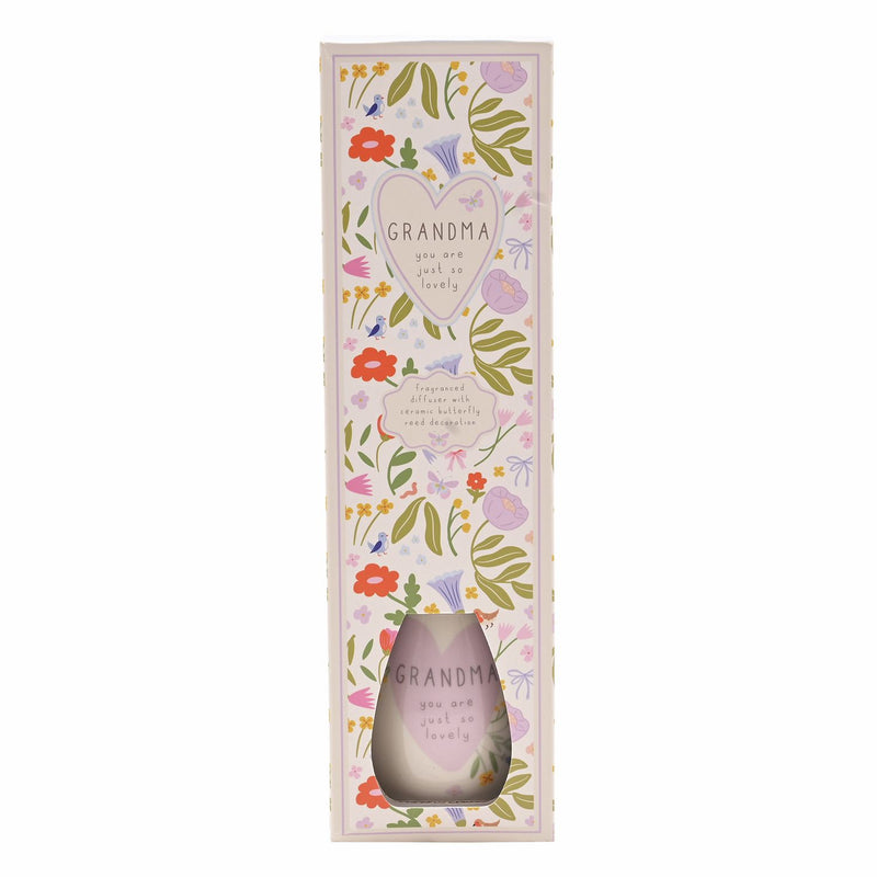 Widdop ceramic reed diffuser Grandma 100ml, imported from the UK