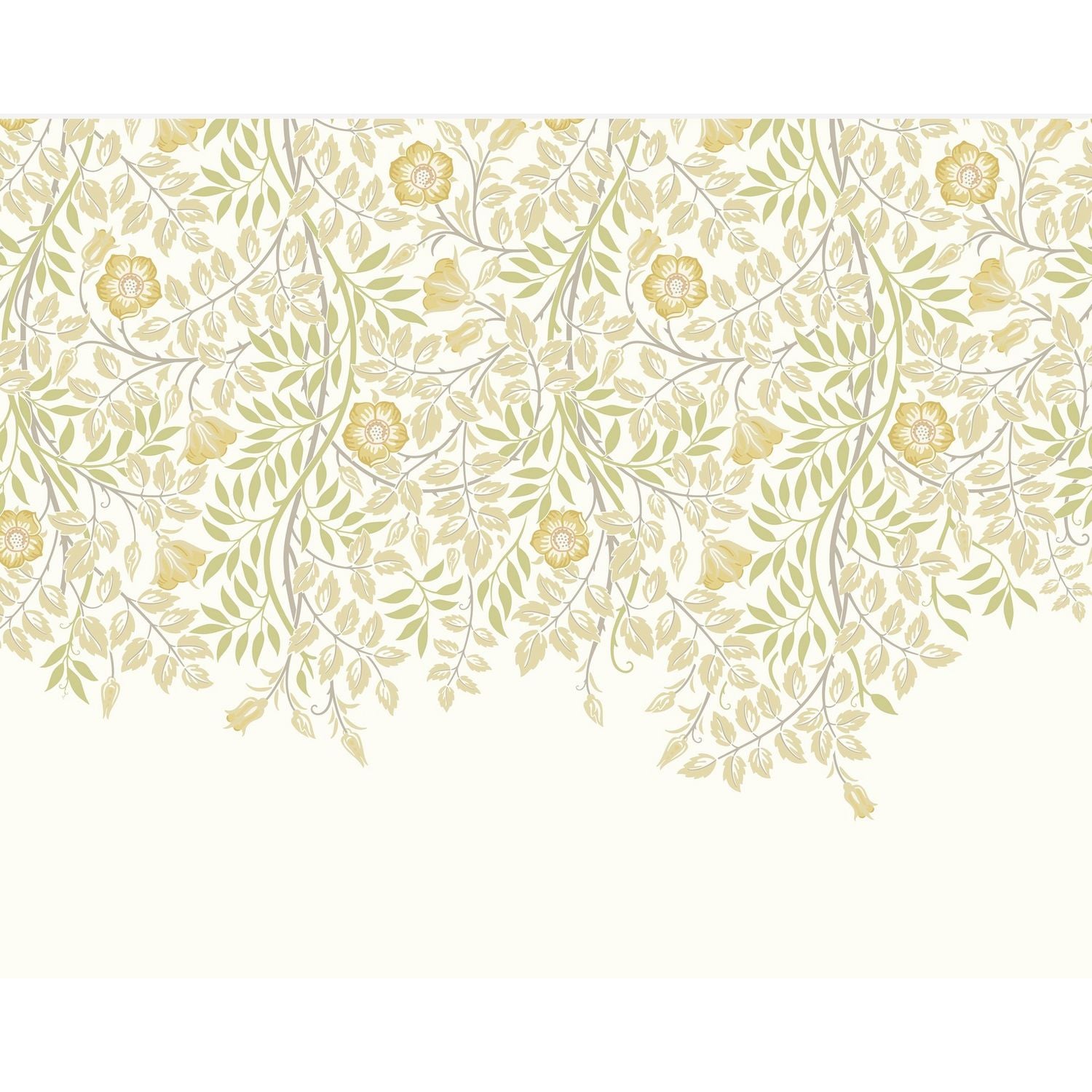 Origin Murals rosehip gold olive wall mural - British product