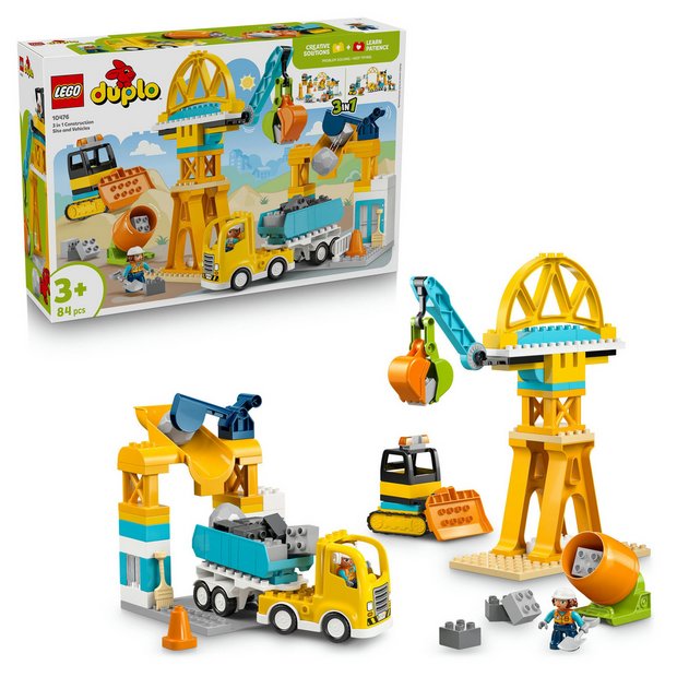 LEGO DUPLO 3-in-1 construction set 84 pieces, imported from the UK