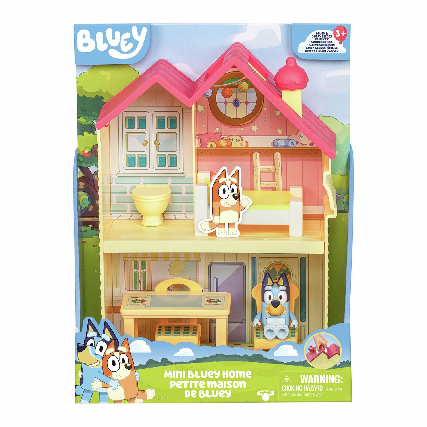 Bluey Mini Home Playset - British product