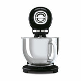 Smeg SMF05BLUK black stand mixer with 4.8 litre bowl, imported from the UK