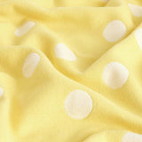 Argos Home polka dot throw yellow 150x125cm - British product