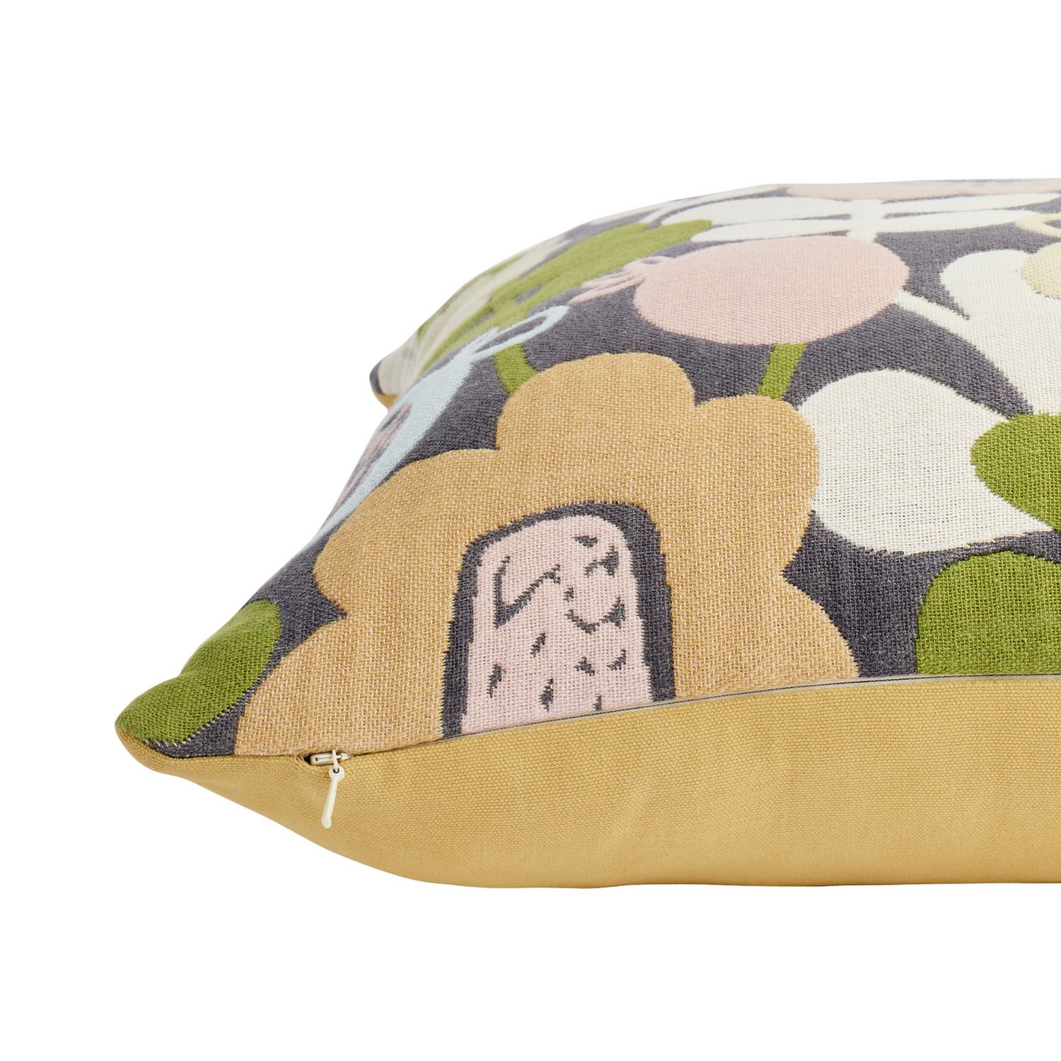 Habitat x Scion Kukkia woven cushion 50x50cm, imported from the UK