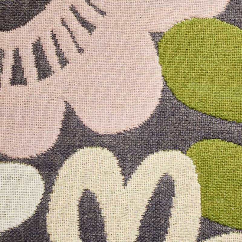 Habitat x Scion Kukkia woven cushion 50x50cm, imported from the UK