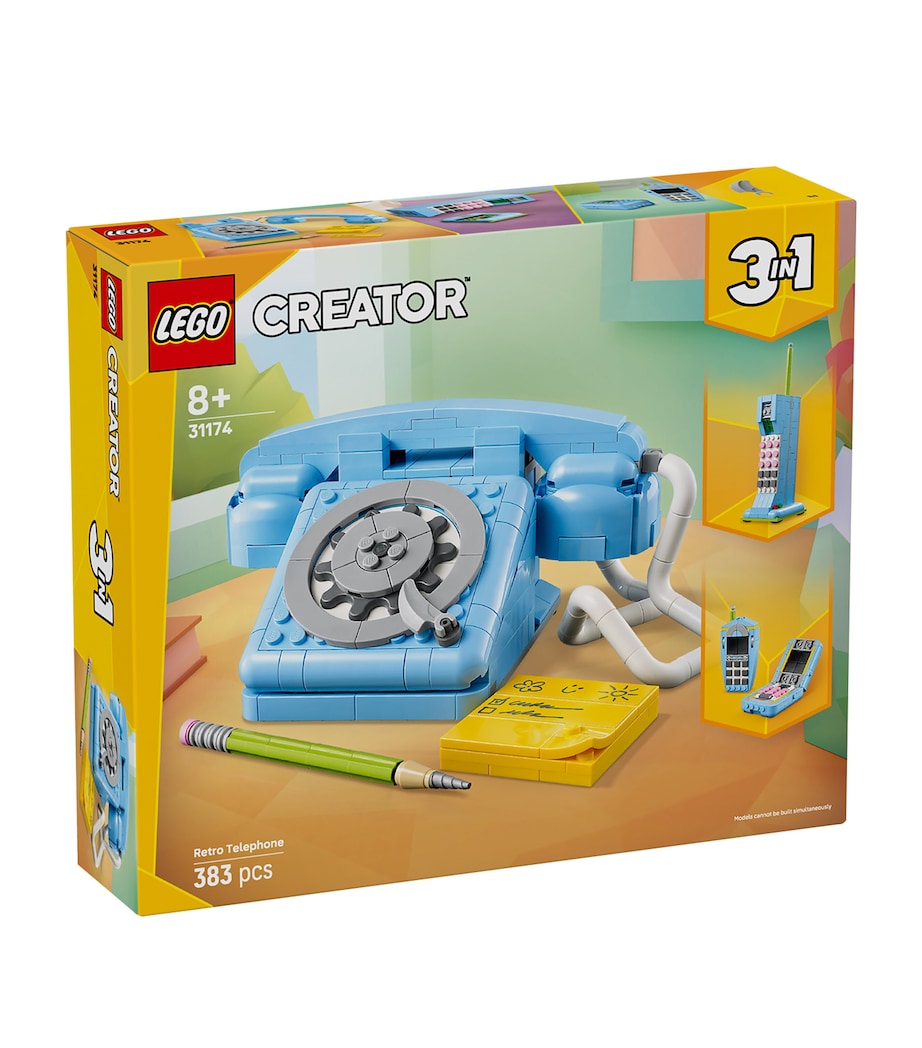 LEGO Creator Retro Telephone toy building set, UK version