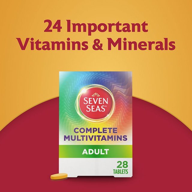 Seven Seas Adult Complete Multivitamins Tablets   28 per pack GOODS M&S   