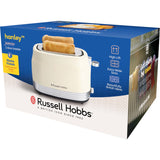 Russell Hobbs Hanley white 2 slice toaster (British brand)