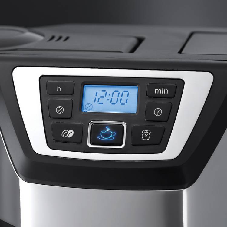 Russell Hobbs Chester Grind & Brew coffee machine, imported from the UK