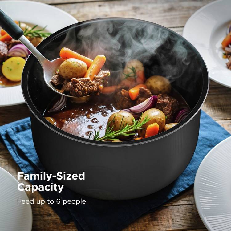 Ninja HyperHeat 9-in-1 pressure cooker 6L black, UK version