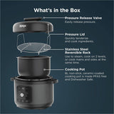 Ninja HyperHeat 9-in-1 pressure cooker 6L black, UK version