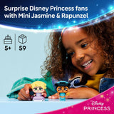 LEGO Disney Princess mini figures Jasmine and Rapunzel 43303, UK version