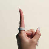 Oura Cloud ceramic smart ring size 4, imported from the UK