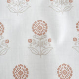Pineapple Elephant double duvet set woodblock floral imported from the UK