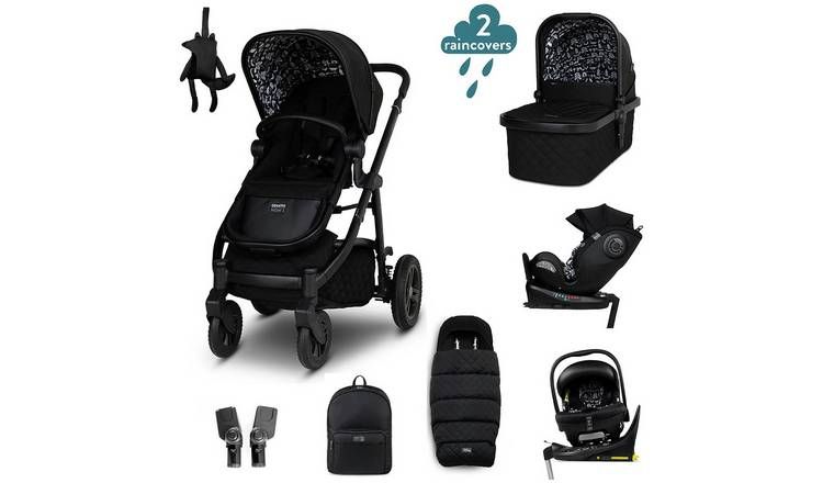 Cosatto Wow 3 All Stage 8 piece Travel System Silhouette